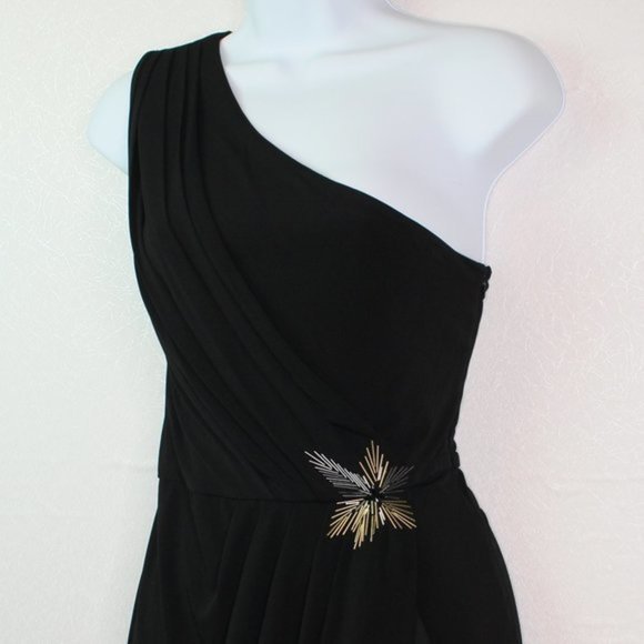 Max & Cleo Black One Shoulder Coctail Dres… - Picture 2 of 11